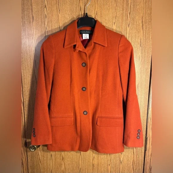 Harvé Bernard Cashmere Wool Blend Jacket - Picture 2 of 4